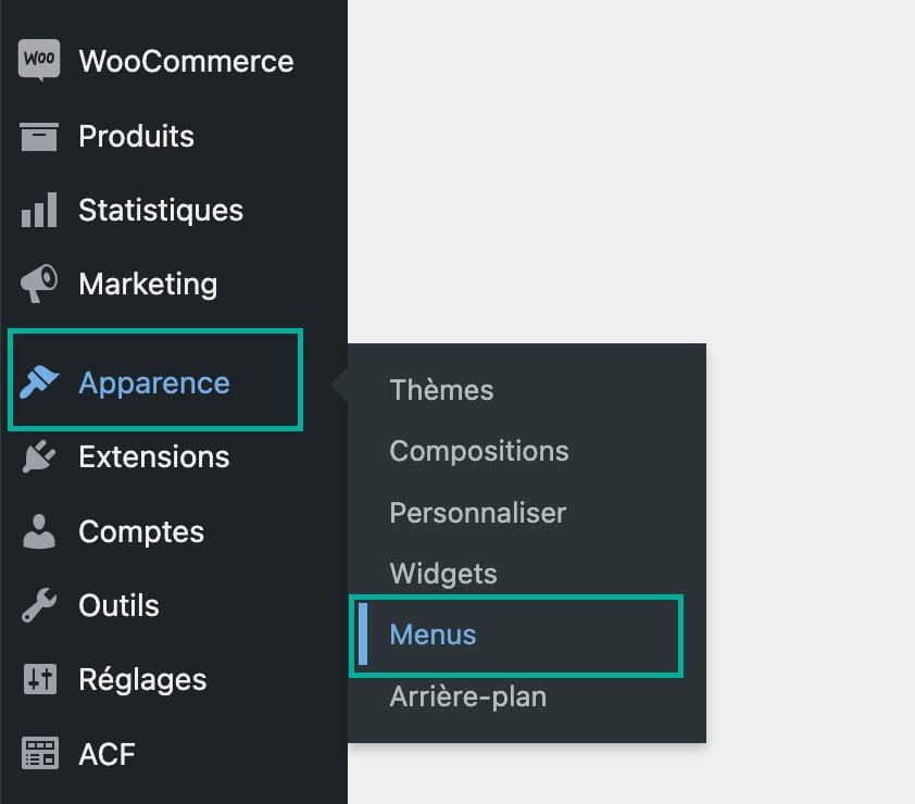 Divilogy - Comment créer un mega menu avec Divi - Etape 1 - Créer le menu