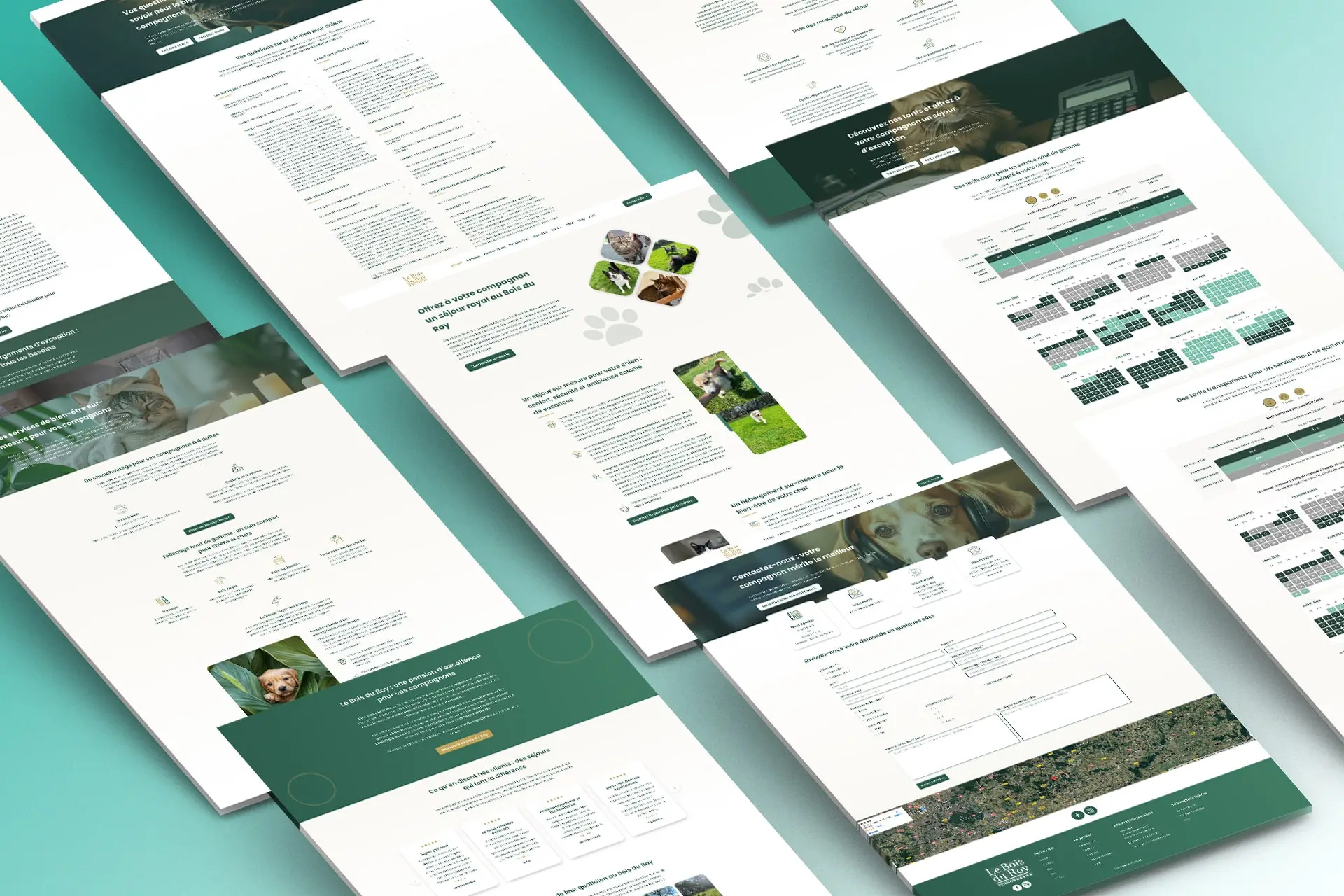 Divilogy - Réalisations - Refonte de site internet - Le Bois du Roy